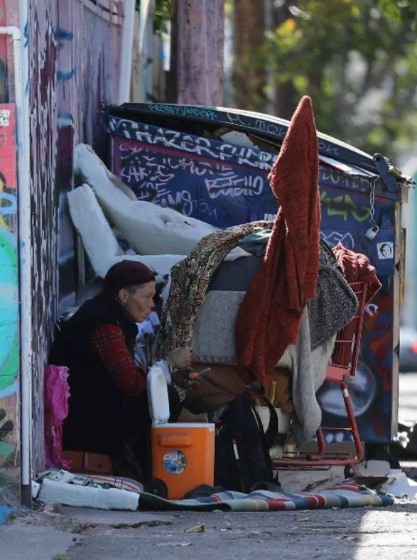 Ünlü model Loni Willison ön dişleri dökük yine çöp toplarken görüntülendi - Resim: 4